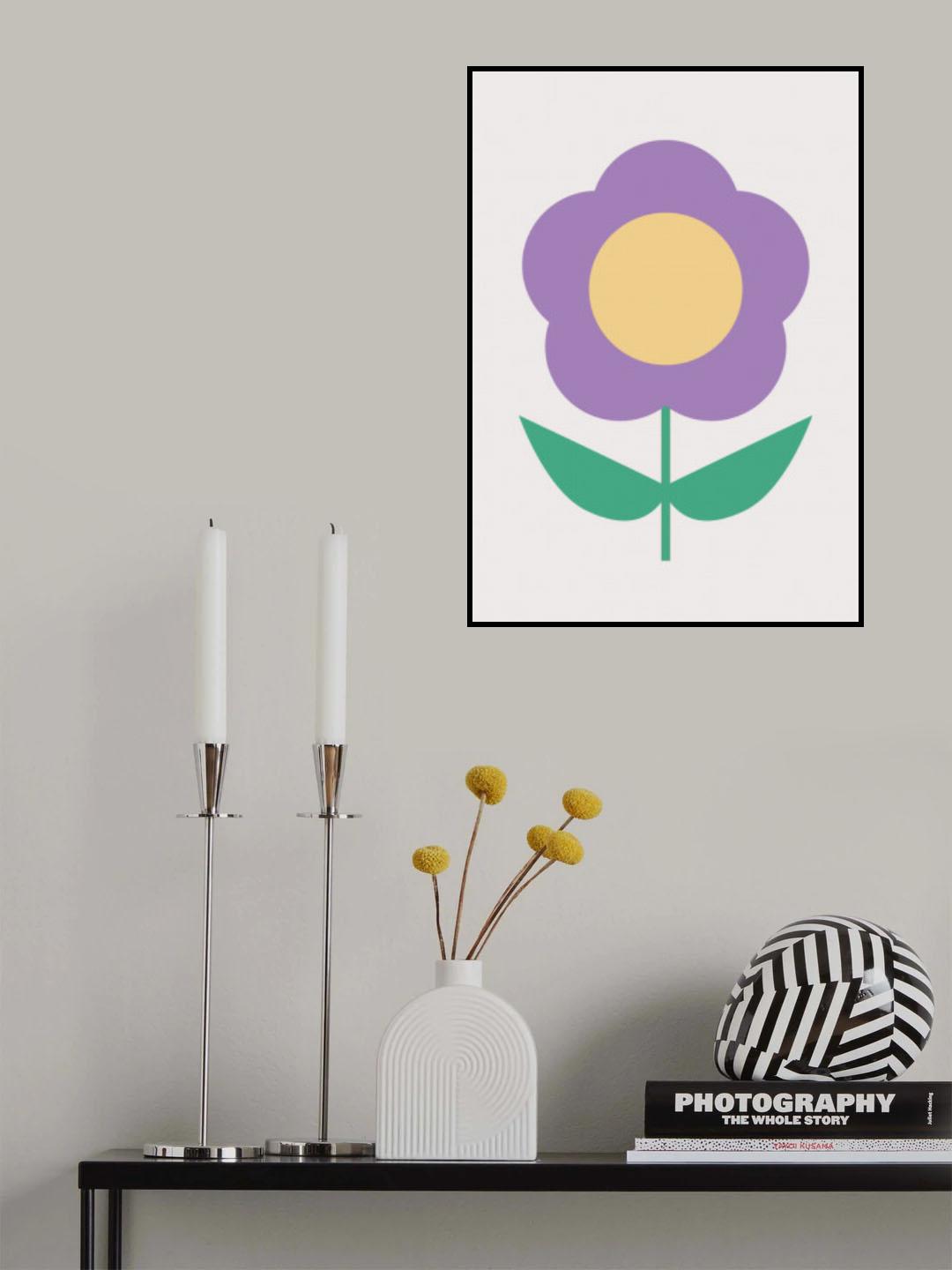 Flower 1 Poster och Canvastavla