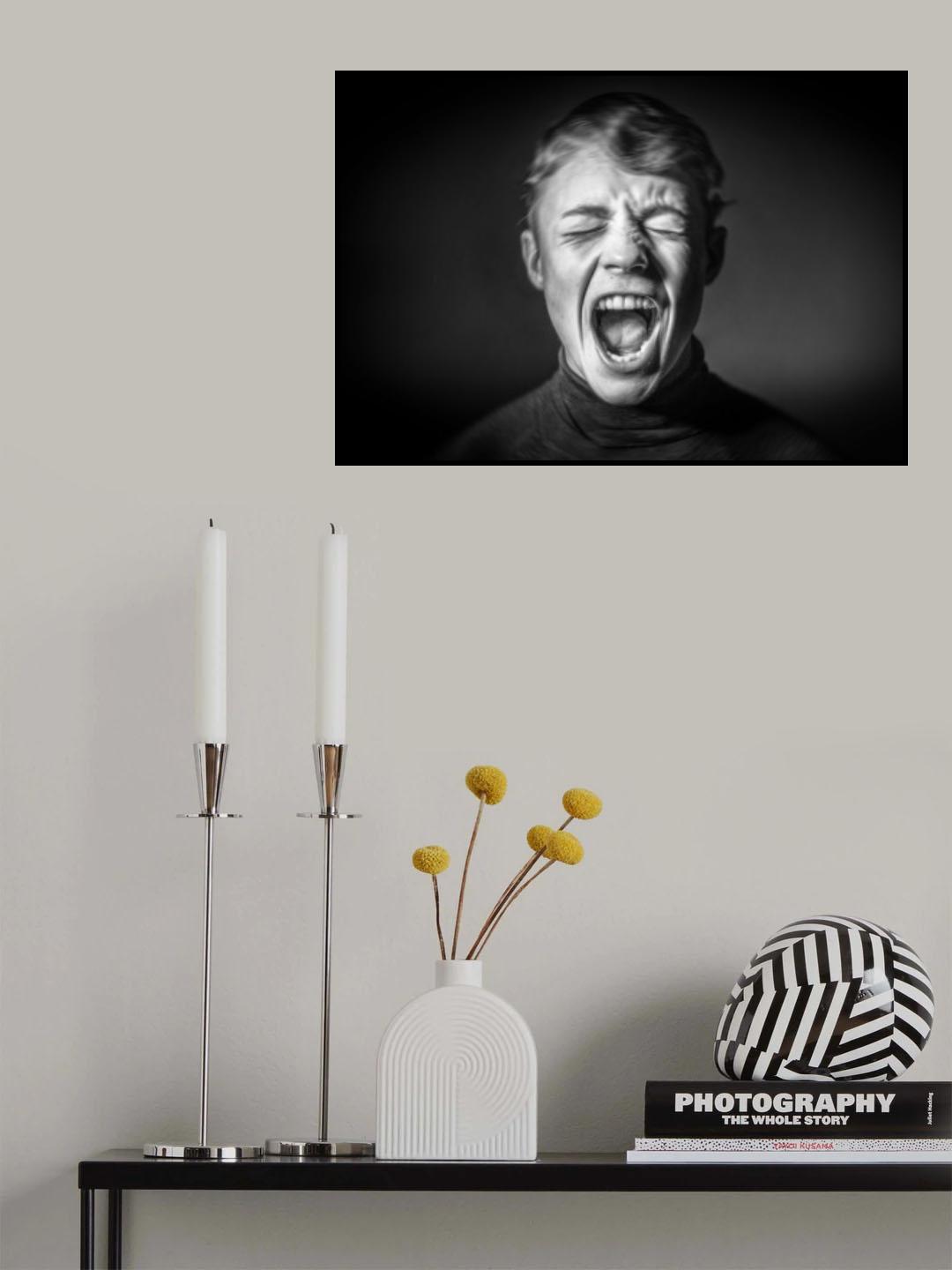 TheScream Poster och Canvastavla