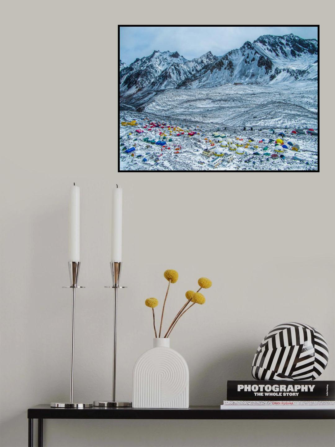 Base Camp Poster och Canvastavla