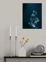underwater artistic portrait shooting Poster och Canvastavla