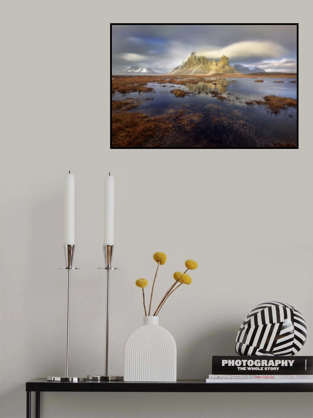Icelandic landscape Poster och Canvastavla