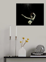 underwater artistic portrait shooting Poster och Canvastavla