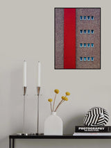 Red line Poster och Canvastavla