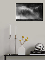 morning fog Poster och Canvastavla