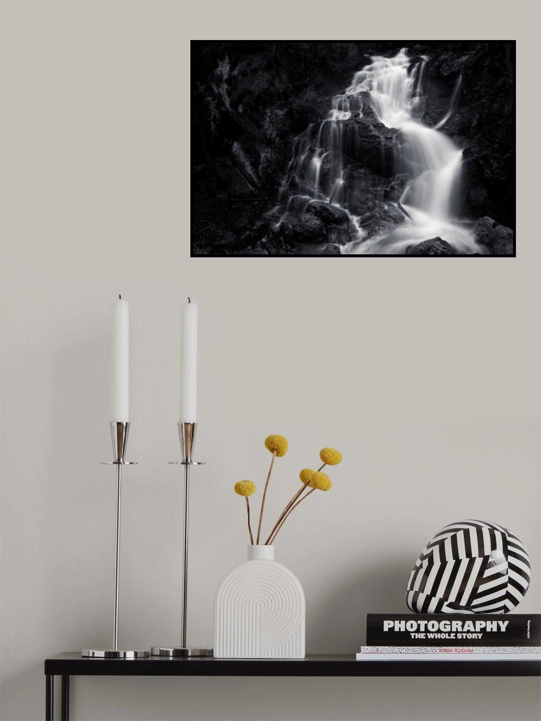 mountain water Poster och Canvastavla