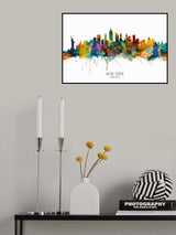 New York City Skyline Poster och Canvastavla