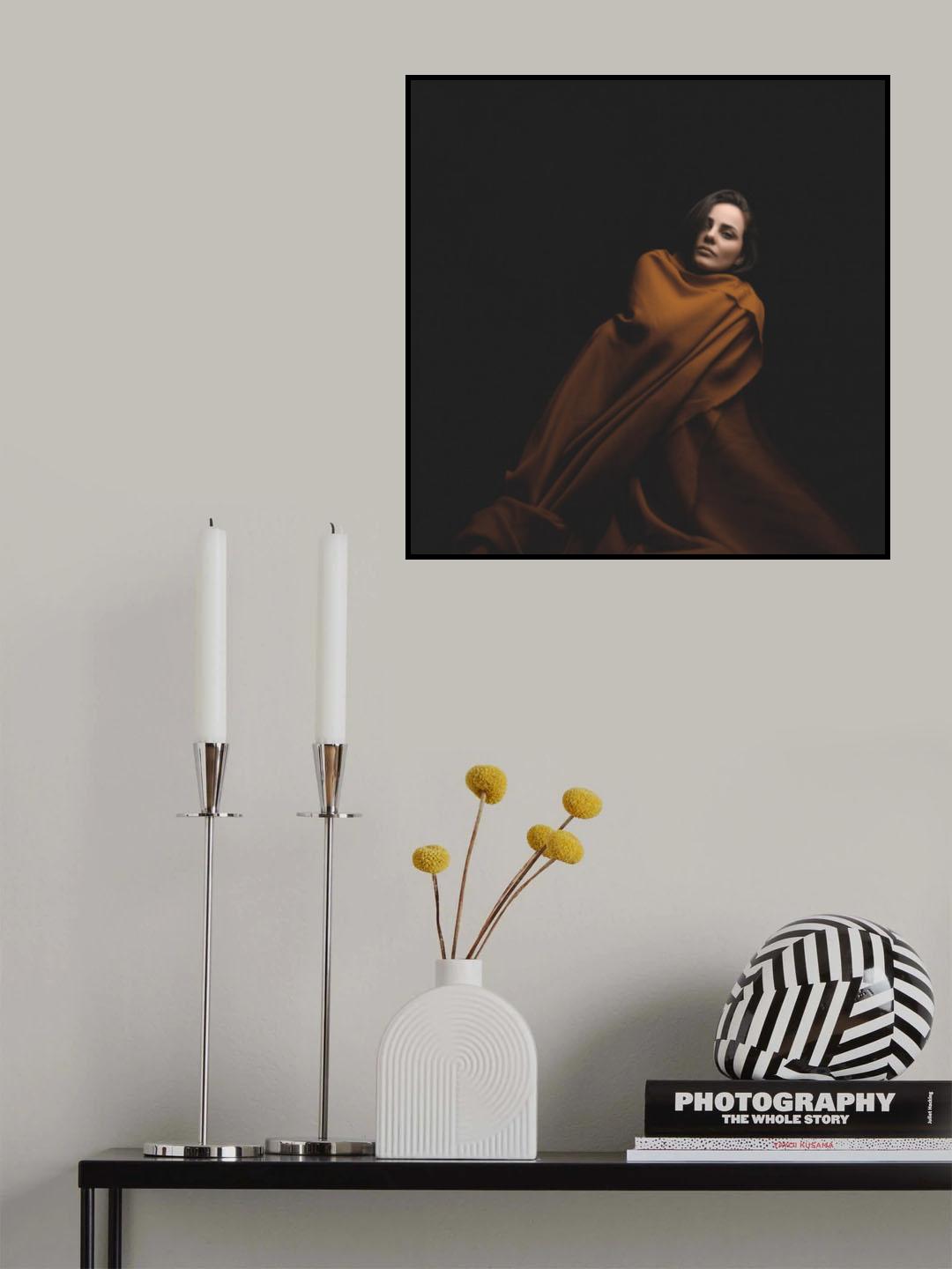 Persian Girl Poster och Canvastavla