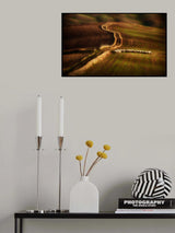Crossing the fields Poster och Canvastavla
