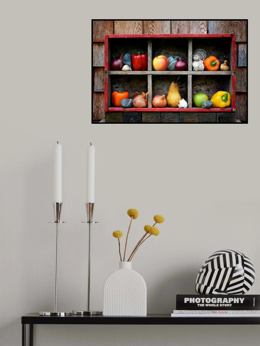 Red Crate Poster och Canvastavla