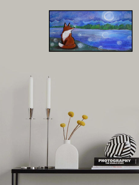 The Moonlit Hour Poster och Canvastavla