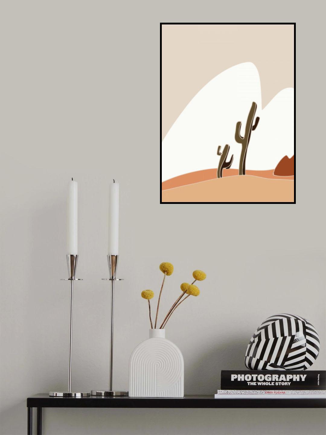 Windy Desert Poster och Canvastavla