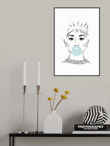 Audrey Poster och Canvastavla