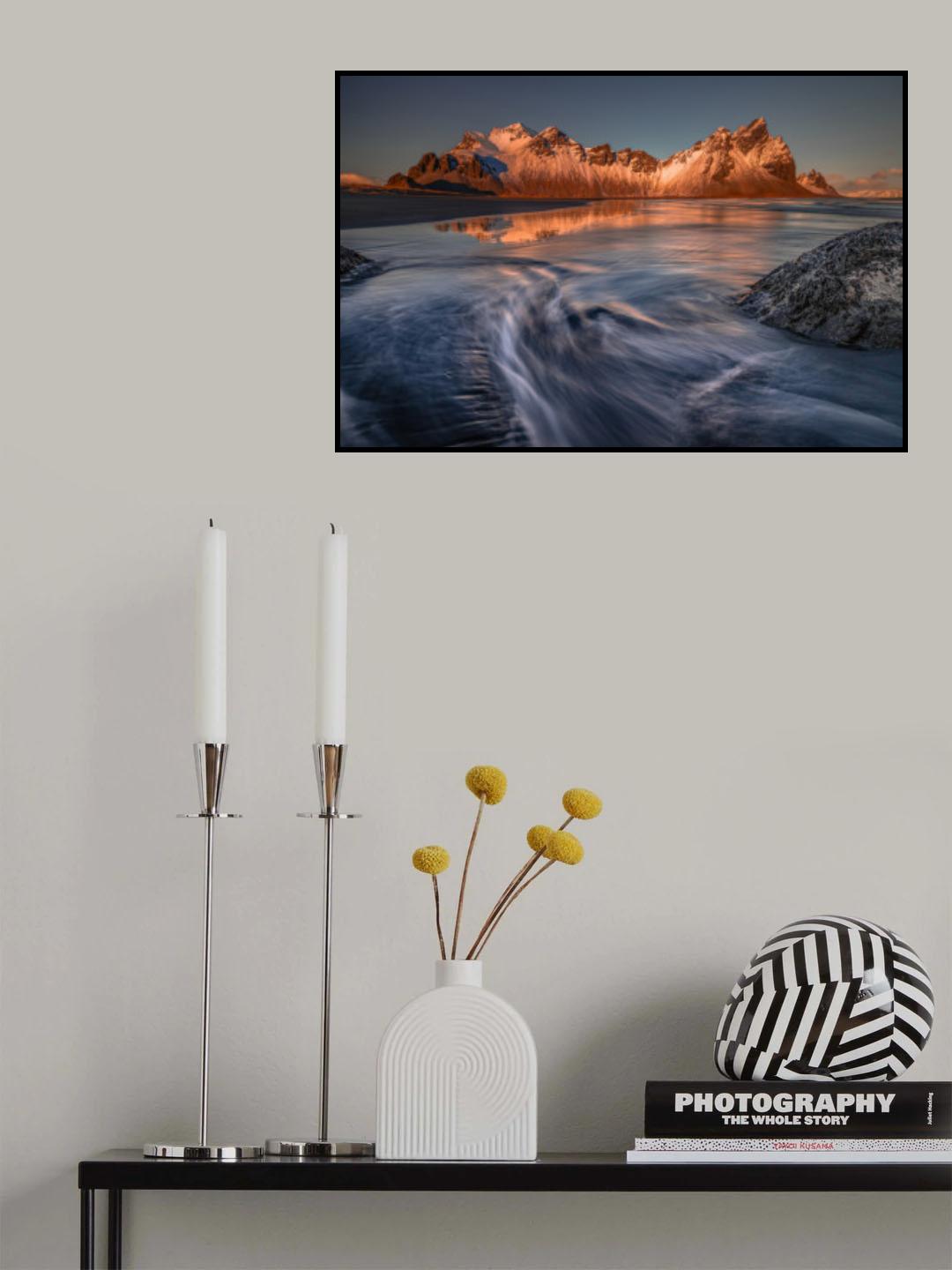 Vestrahorn Poster och Canvastavla