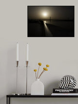 Foggy Sun Poster och Canvastavla