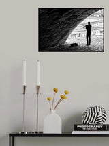 Music under the bridge Poster och Canvastavla