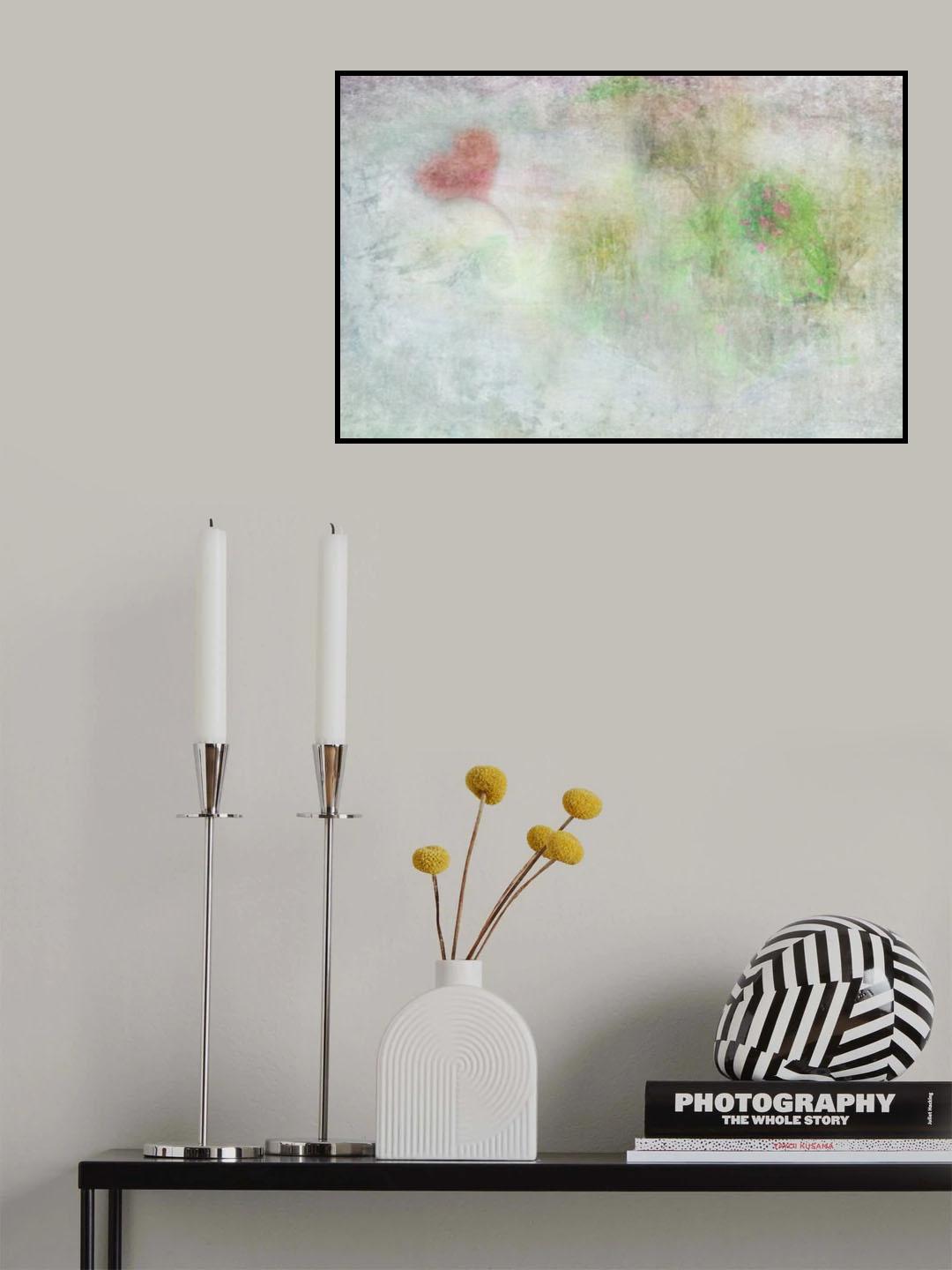 Love Impression Poster och Canvastavla
