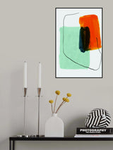 Bright Abstract Design #1 Poster och Canvastavla