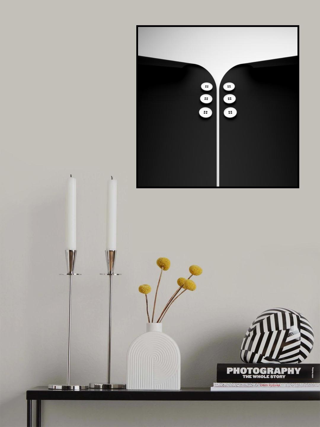 Black Shirt Poster och Canvastavla