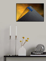 Golden Glow Poster och Canvastavla