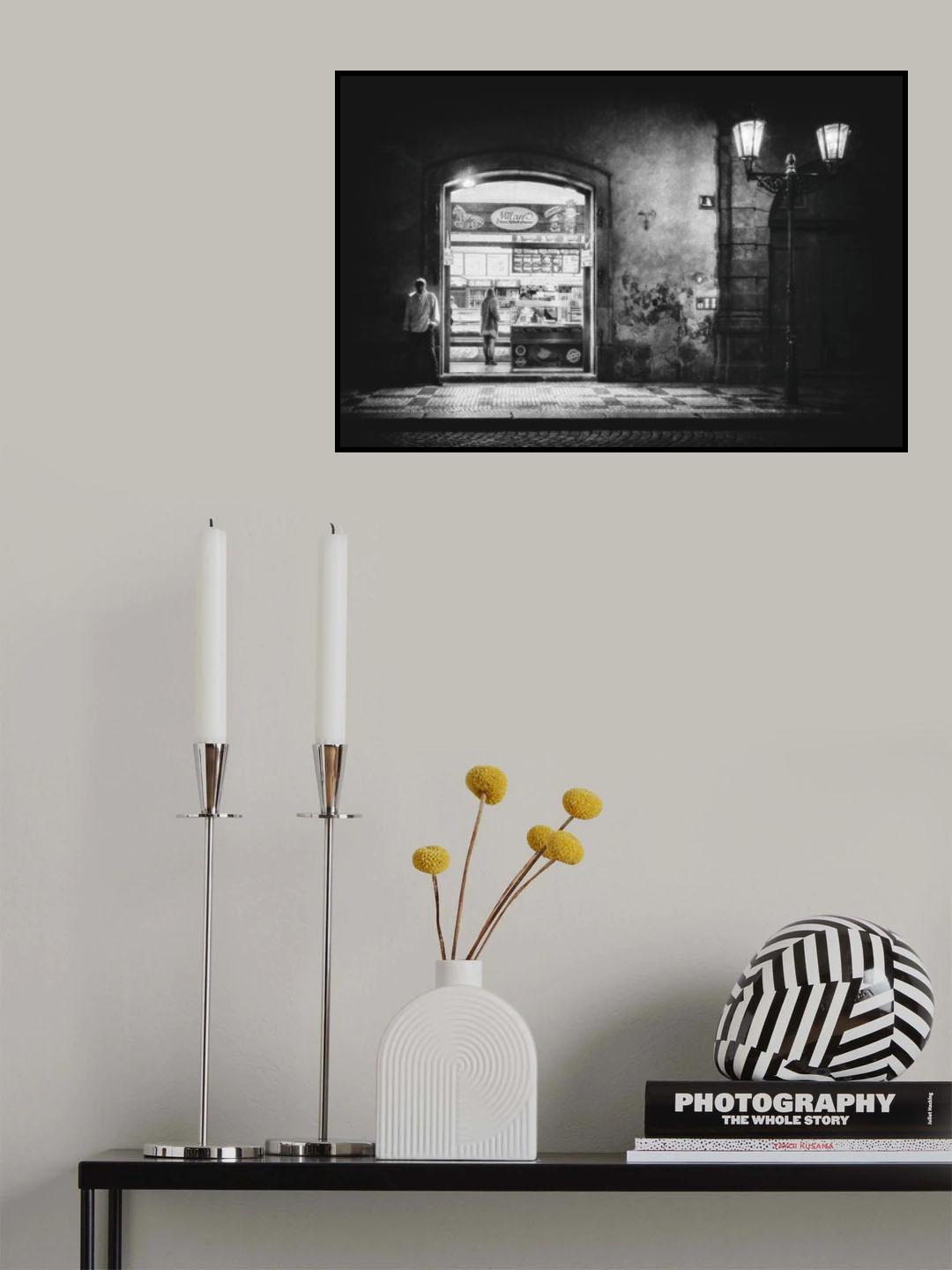 late shop Poster och Canvastavla