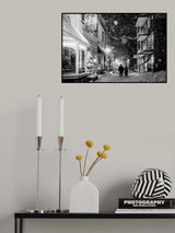 On a snowy path Poster och Canvastavla