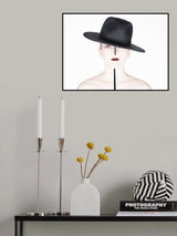 red lips Poster och Canvastavla