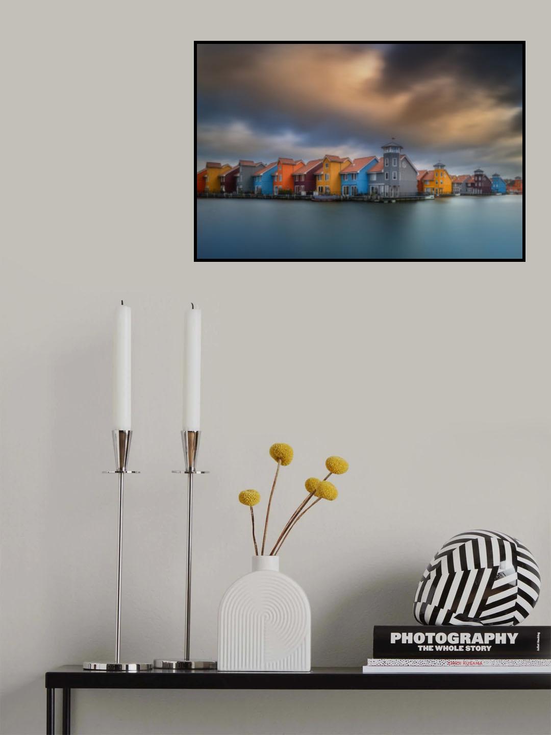 "COLOURFUL IS BEAUTIFUL" Poster och Canvastavla