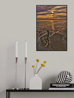 amazing sunset and seascape Poster och Canvastavla