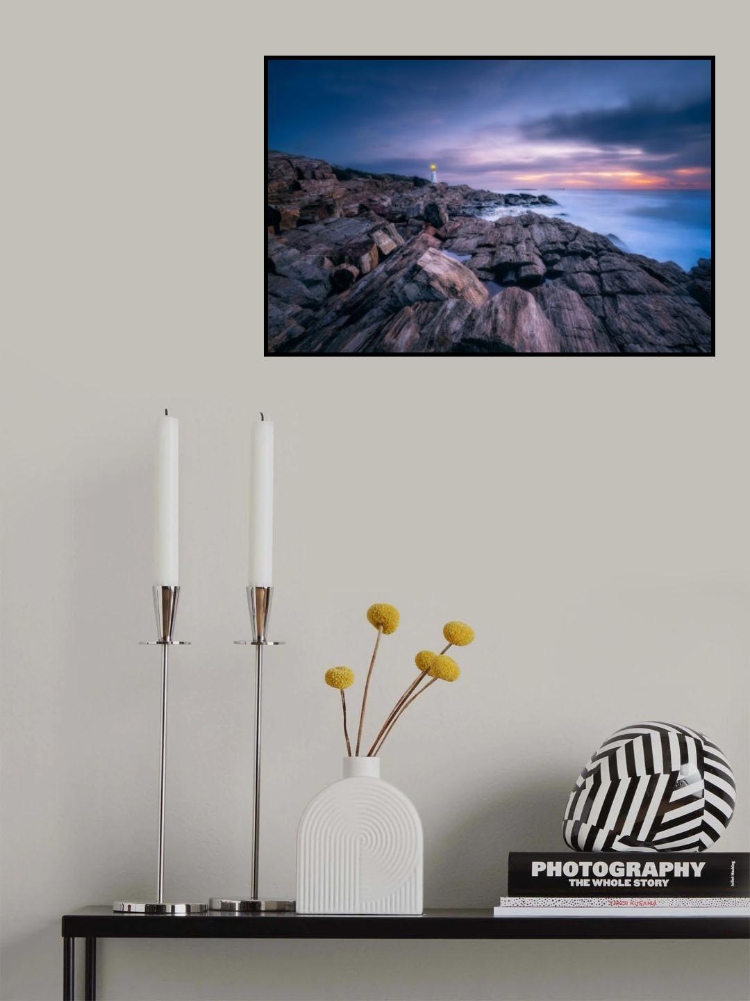 Harbor of the soul peace Poster och Canvastavla