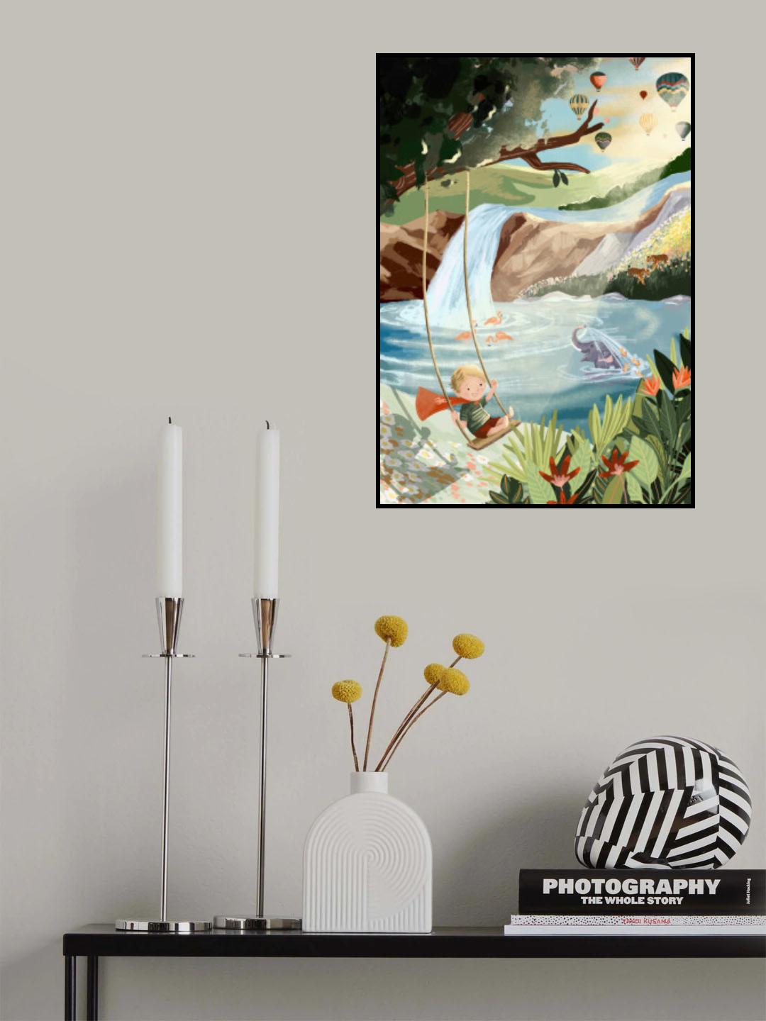 Swingset Dreams Poster och Canvastavla