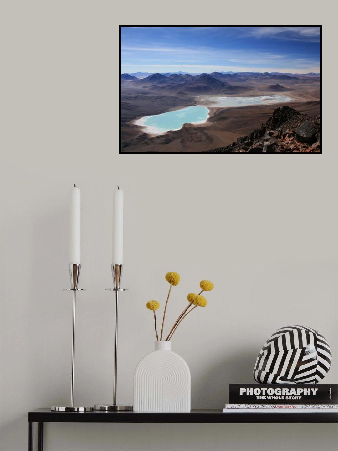 Laguna Verde Poster och Canvastavla
