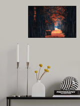 At the end of the road Poster och Canvastavla
