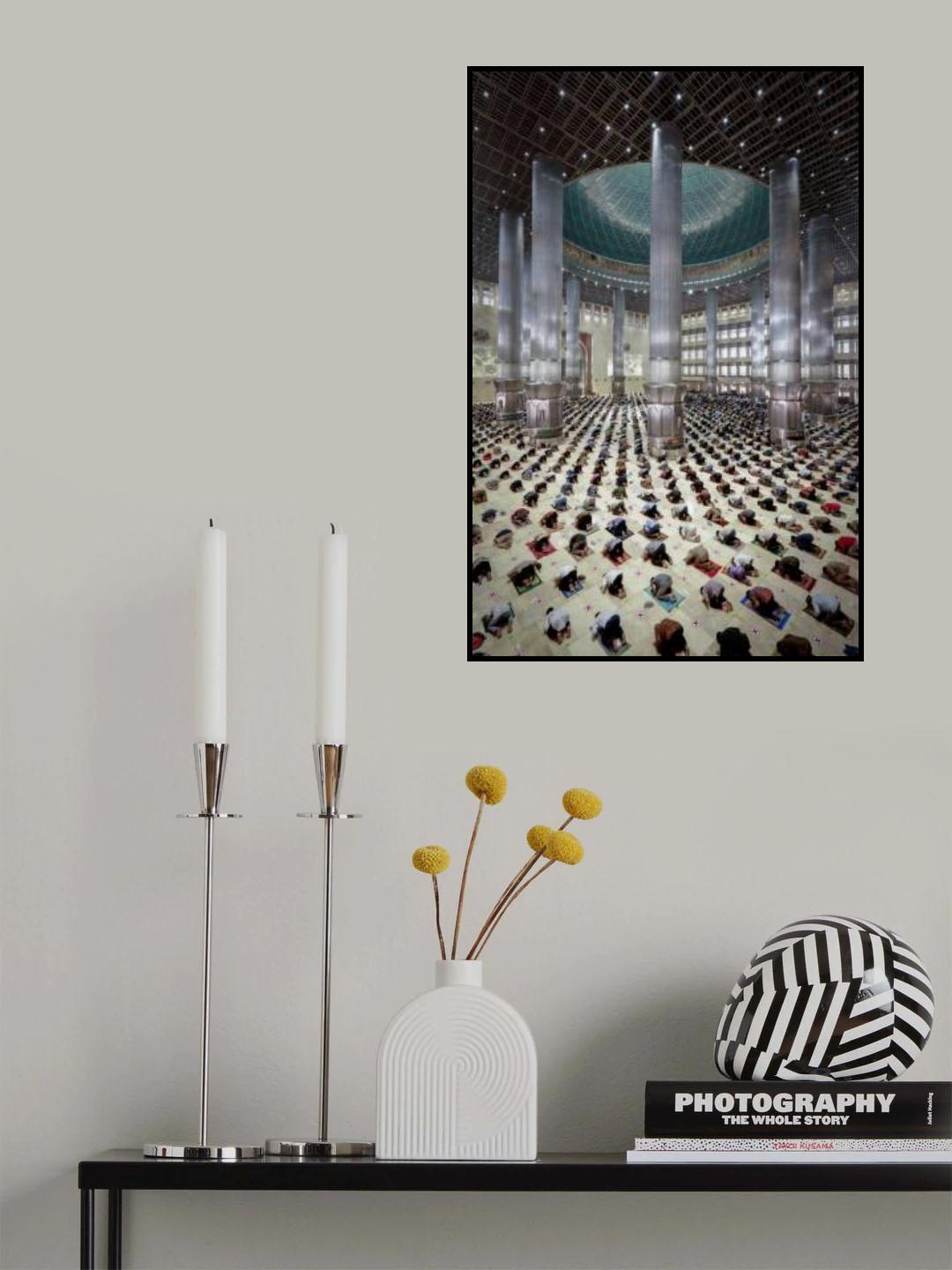 Prostrating Poster och Canvastavla