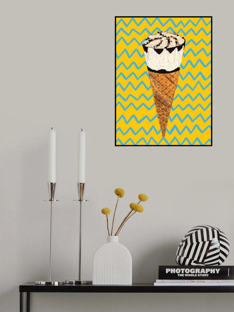 Cornetto Zig Zag Poster och Canvastavla