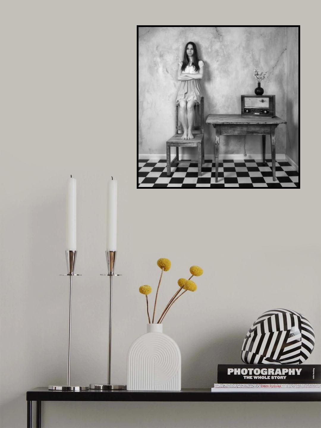 turn the radio on Poster och Canvastavla