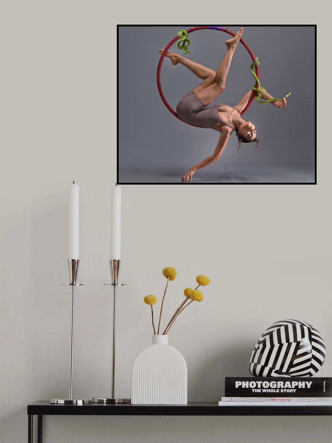 circle girl Poster och Canvastavla