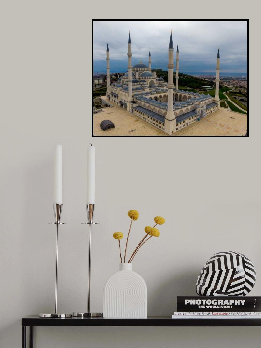 Camlica mosque Istanbul Poster och Canvastavla