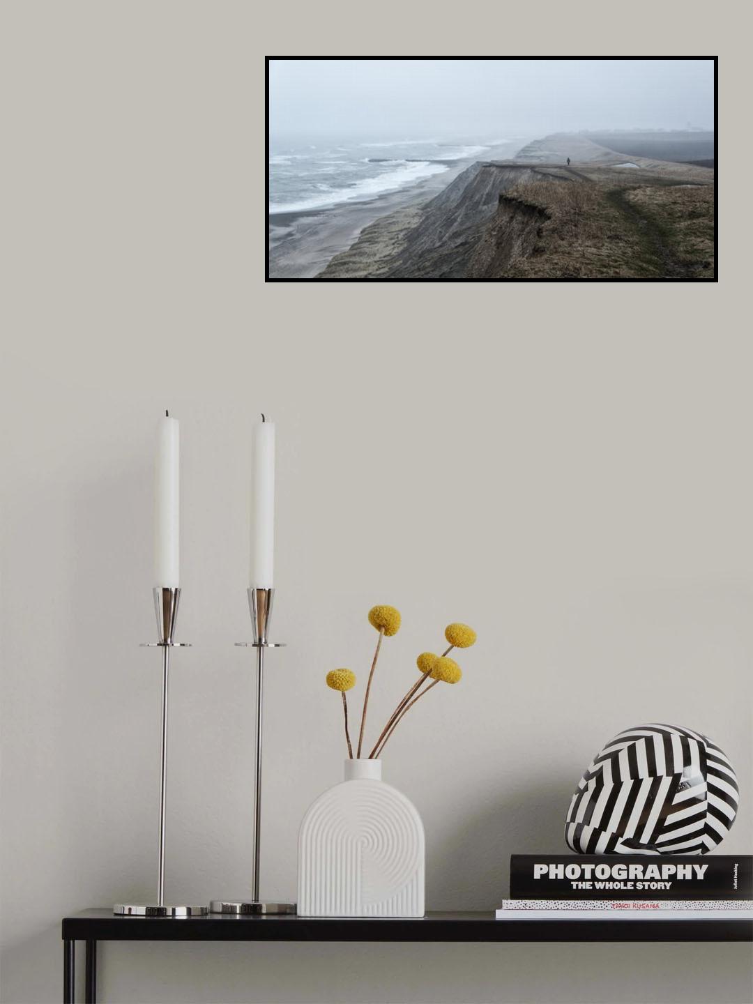 Westcoast, sun doesn't shine all days. Poster och Canvastavla