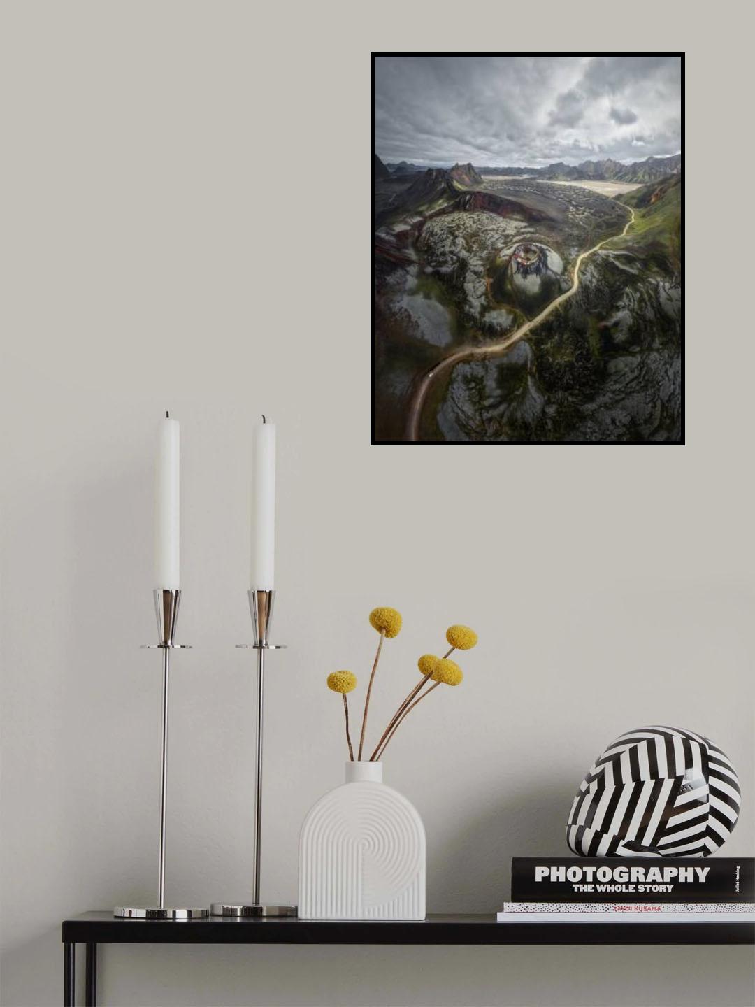 Road through the highlands Poster och Canvastavla
