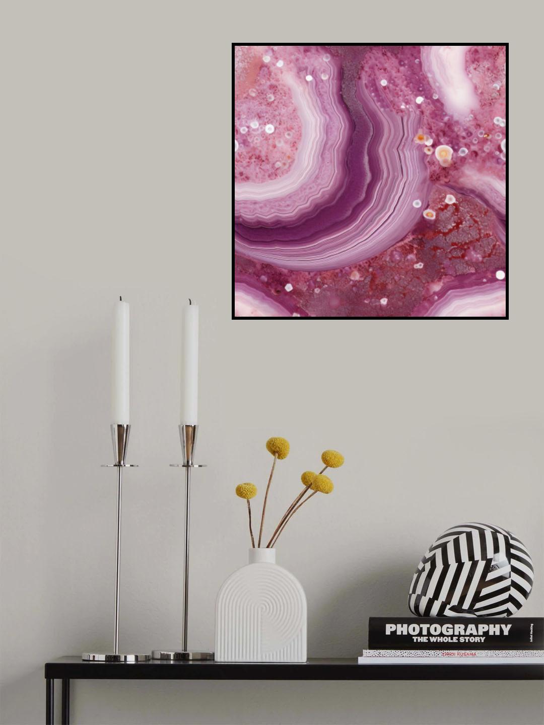 Agate 78 Poster och Canvastavla