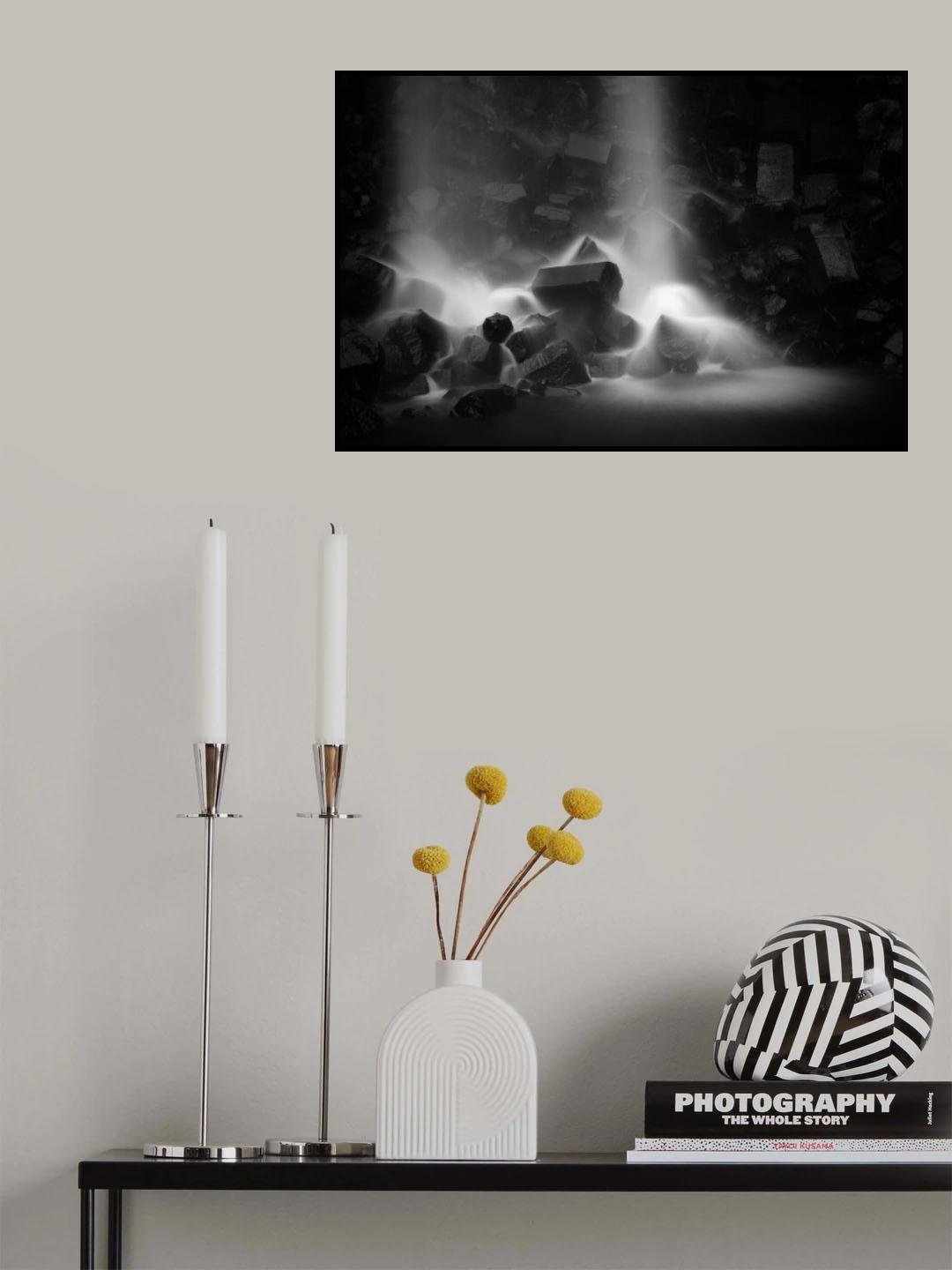 Svartifoss Poster och Canvastavla