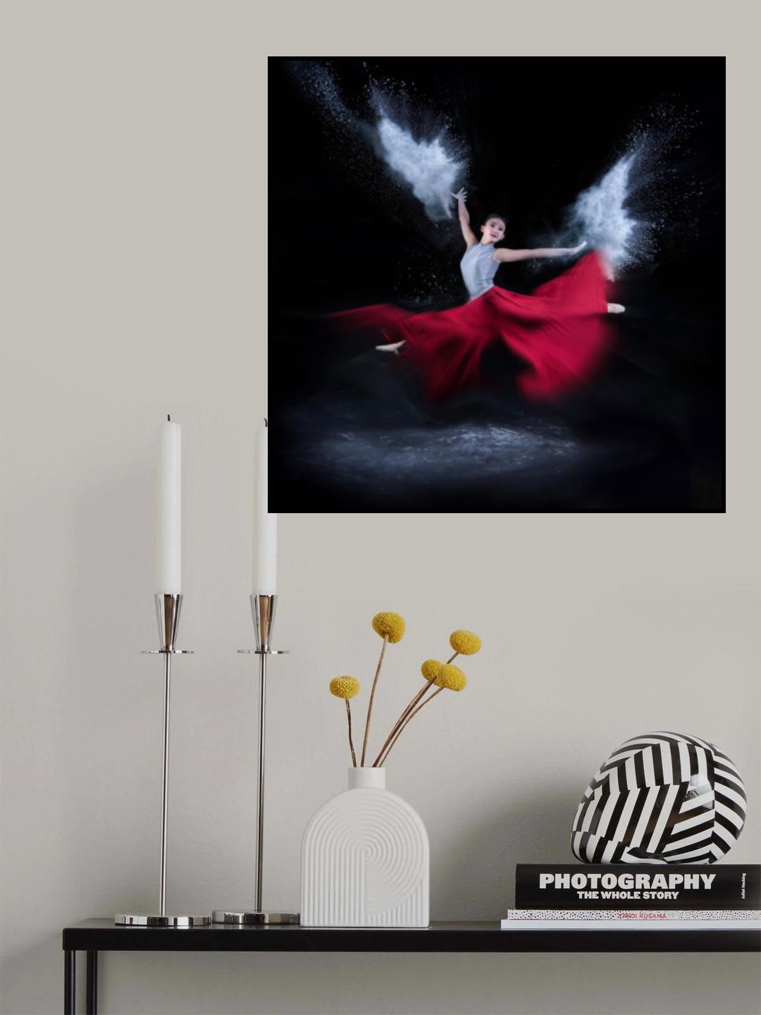 Powder Dance Poster och Canvastavla