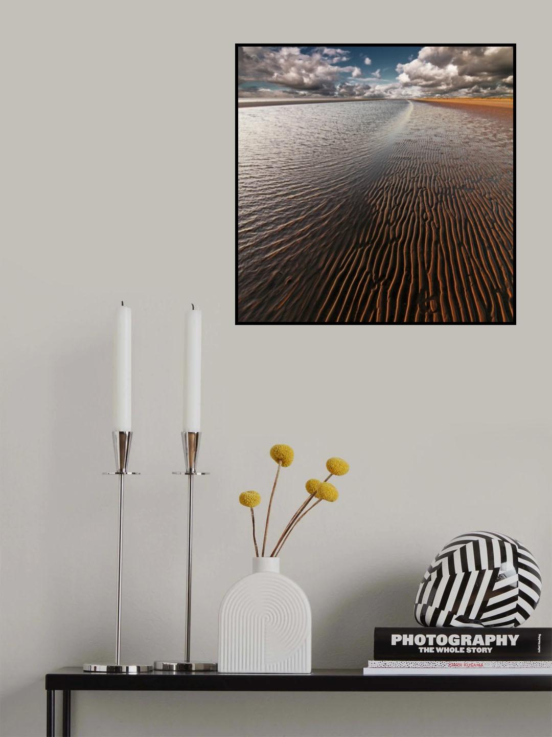 ocean &amp; clouds #2 Poster och Canvastavla