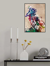 Motor racing Sport Art 7 Poster och Canvastavla