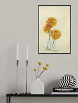 3 Dahlias Poster och Canvastavla