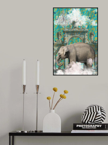 Elephant Adventures Poster och Canvastavla
