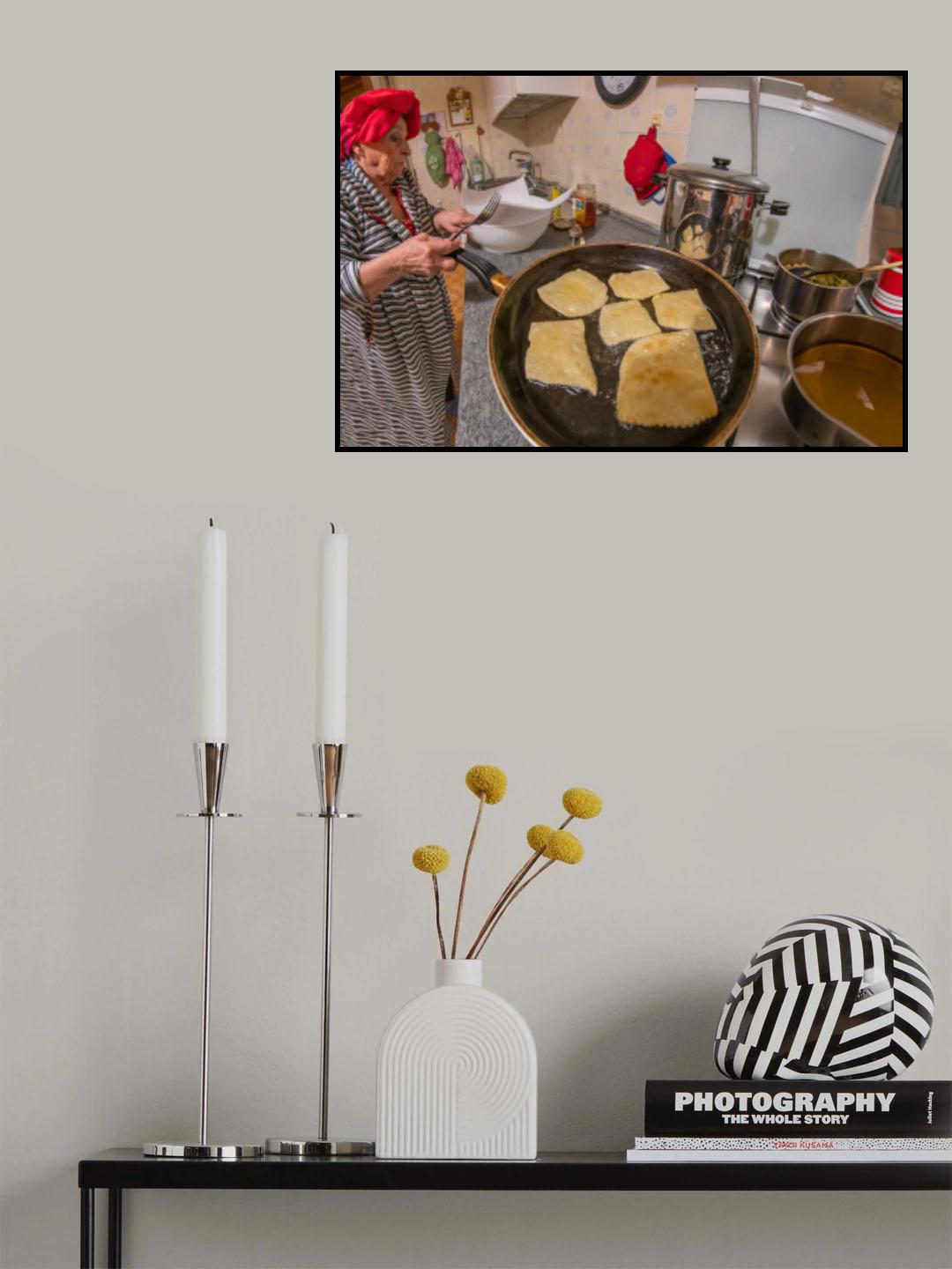 Backstage of a family dinner Poster och Canvastavla