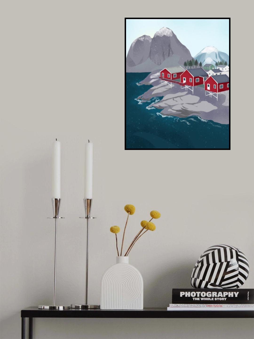 Norway Poster och Canvastavla