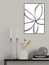 Simple Flower Poster och Canvastavla