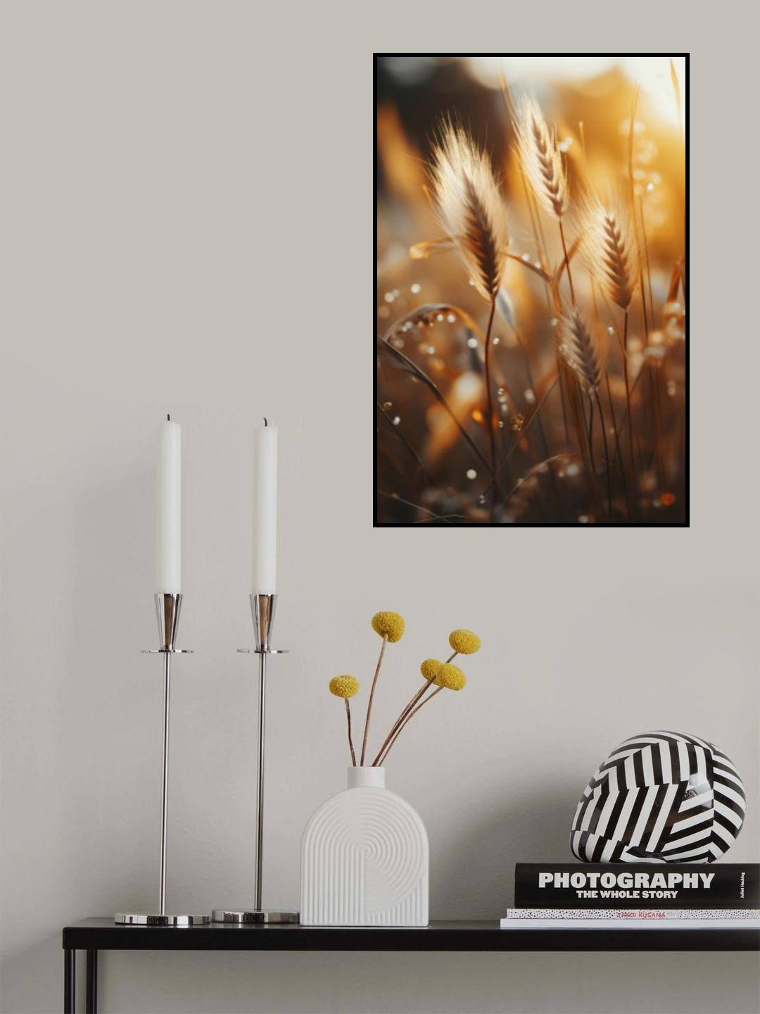 Golden Rye Poster och Canvastavla